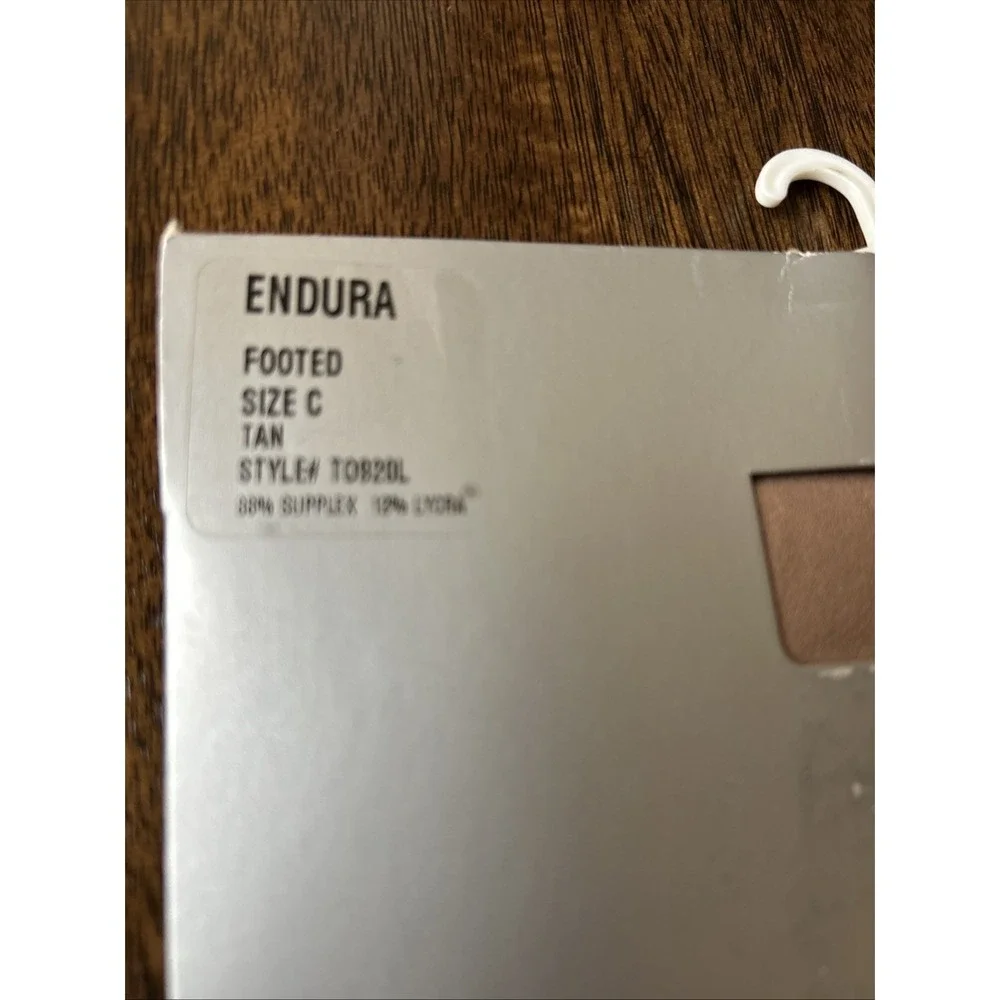 Bloch Endura Tan Footed Tights Adult Size C Style T0920L